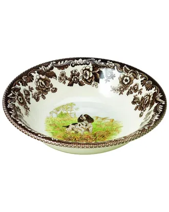 Spode Woodland Spaniel Ascot Cereal Bowl