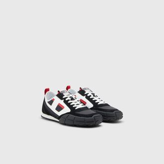 Diesel S-Pagodha-Sneakers in leather, suede and ripstop - Sneakers - Man - Multicolor