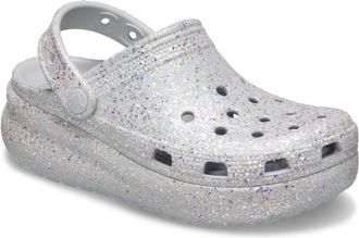 OEM Crocs Classic Glitter Cutie Clog K 207834 J13eu 3233 Atmospheremulti