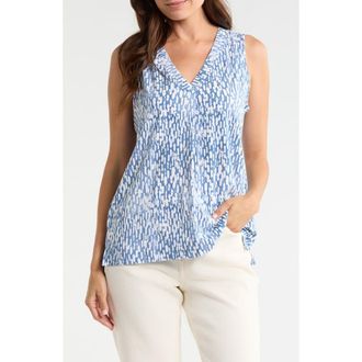 Tommy Bahama Kauai Glimmer Bay Tank in Port Side Blue at Nordstrom, Size X-Large
