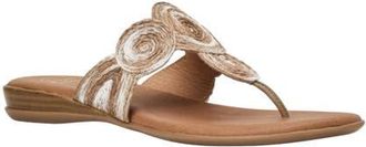 Andr&eacute; Assous Nikky Featherweights Flip Flop in Cuero Multi at Nordstrom, Size 11