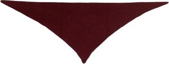 Ines De La Fressange Pierro Bandana - Dames - Wintersjaals - Rood - ONE Size - Wol - Accessoires