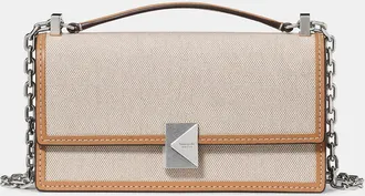 Kate Spade New York Deco Canvas Mini Crossbody Bag