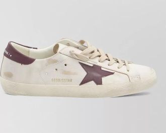 Golden Goose leather low-top sneakers