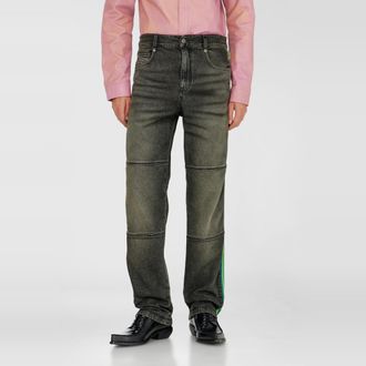 Diesel Regular Jeans Regular Waist D-Arbus, Black/Dark grey, Zip fly