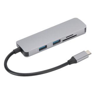 OEM Concentrador Usb Para Port&aacute;til, Multipuerto, Aleaci&oacute;n De Aluminio, Adaptador De Transmisi&oacute;n Extendida, Velocidad De Transmisi&oacute;n De 5 Gbps, Compatible 