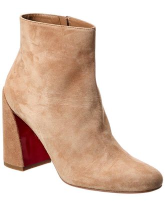 Christian Louboutin Turela 85 Suede Bootie