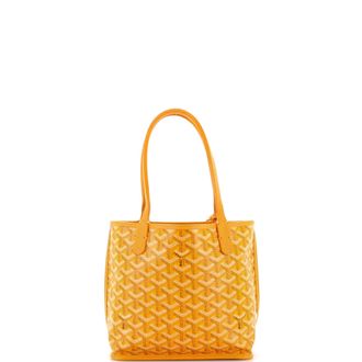 Goyard Anjou Reversible Tote Coated Canvas Mini