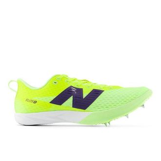 New Balance Unisex FuelCell Flite-D in Verde/Viola/Nero, Sintetica, Taglia 39.5