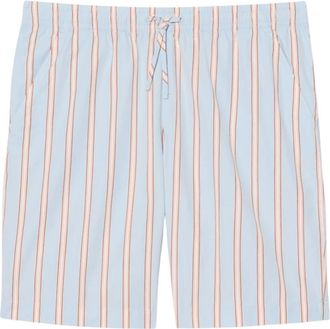 Lacoste Shorts met strepen - Heren - Korte Broeken - Blauw - M - Korte Broeken