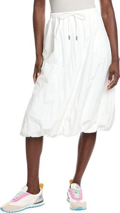 Hunter Bubble Hem Midi Skirt