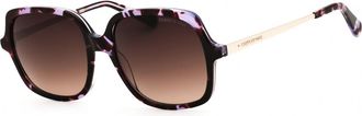 Kenneth Cole KC00009 80F Womens Sunglasses Tortoiseshell Size 56