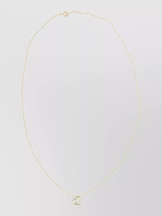 Aliita brass mini corazon necklace