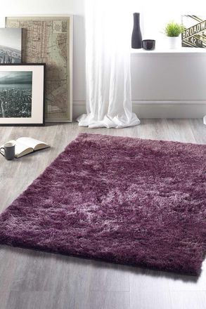 Origin Store Glamour/Shimmer Rug in Mauve | Size: 120 cm x 170 cm