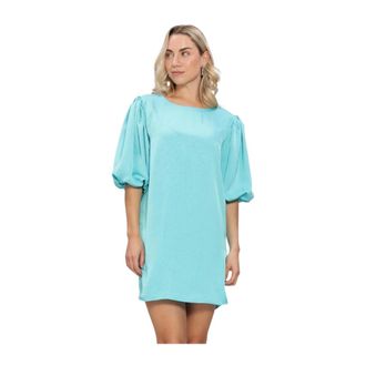 Ydence Ydence - Jurk Nienke - Dames - Jurken - Blauw - Maat: M