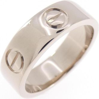 Cartier White Gold (18K) Band Ring (Pre-Owned)