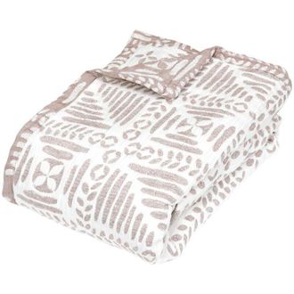 Atmosphera Atmosphera - Copriletto nuvia in terracotta 260x240cm cr&eacute;ateur dint&eacute;rieur