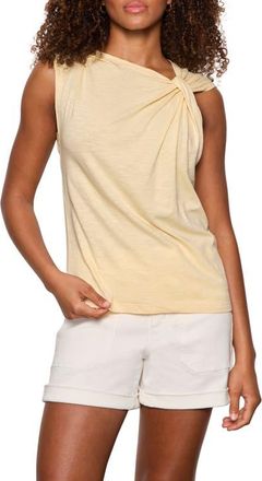 Sanctuary So Twisted Asymmetric Top in Banana Yellow at Nordstrom, Size Xx-Large