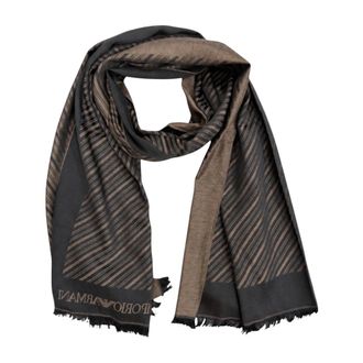 Emporio Armani Heren, Accessoires, Bruin, Maat: ONE Size Viscose