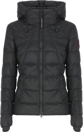 Canada Goose Winter Jackets, female, Black, Size: XS Abbott Hoody