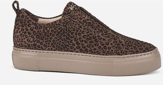 AGL Clementina sneaker in water-resistant velour in Leo Print at Nordstrom, Size 40.5
