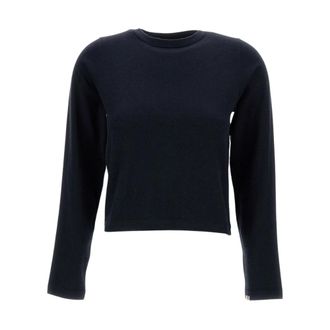 Extreme Cashmere Round-neck Knitwear, female, Blue, ONE SIZE, Lisa N&deg;451