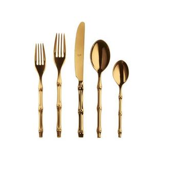 Mepra Bali Flatware Set - 5 Pieces in Gold at Nordstrom