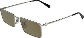 Lacoste L279S 041 Mens Sunglasses Silver Size 56
