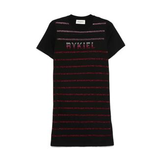 Sonia Rykiel Dames, Jurken, Zwart, Maat: S