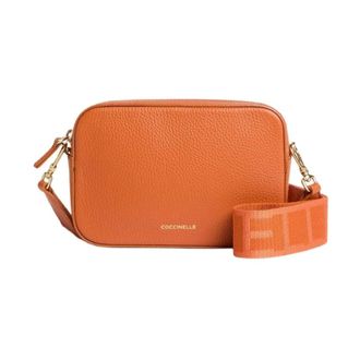Coccinelle Cross Body Bags, female, Orange, Size: ONE SIZE Tebe Camera Bag