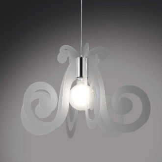 Linea Zero Linea Zero - L&aacute;mpara De Suspensi&oacute;n En Plexigl&aacute;s Mizar Satin Di&aacute;metro 64x H41 Cm