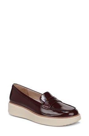 Life Stride Chelsea Platform Penny Loafer in California Wine Red at Nordstrom Rack, Size 6