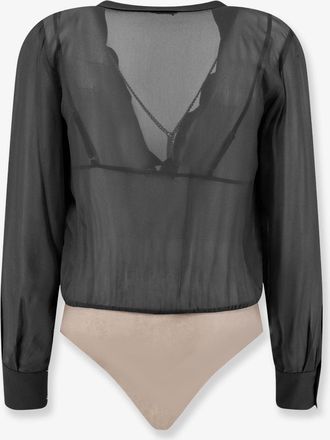 Elisabetta Franchi Womens Body Shirt Viscose Black