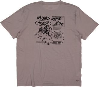 Mons Royale Icon Merino T-Shirt Merinoshirt f&uuml;r Herren | braun