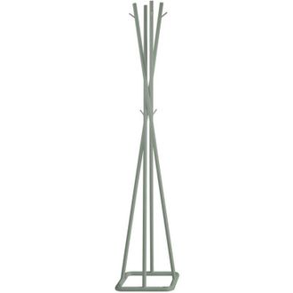 HERDASA Herdasa - Perchero Mod. 469 Acabado Lacado Verde, 180cm(alto) 38cm(ancho) 38cm(largo)