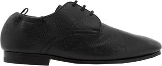 Bally Plume Pebbled Leather Derby Shoes
