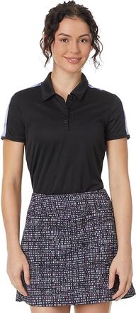adidas Golf Ultimate365 Printed Polo Shirt Womens Clothing Black 1 : SM, Spandex/Polyester