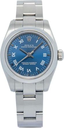 Rolex Oyster Perpetual Roman 26mm - Blu