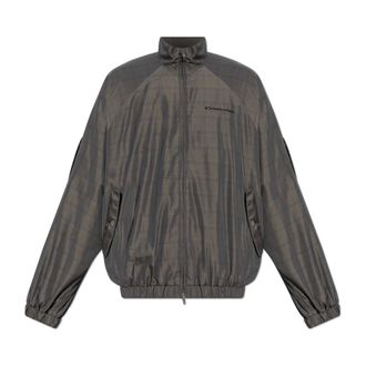 Balenciaga Bomber Jackets, male, Green, Size: L Bomber type jacket
