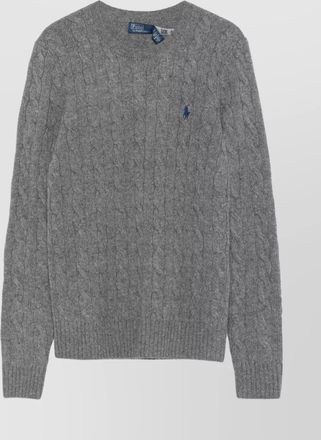 Polo Ralph Lauren cable-knit wool-cashmere crewneck jumper