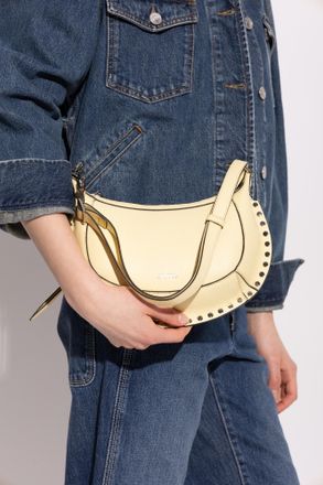 Isabel Marant Oskan Moon Shoulder Bag, Womens, Yellow