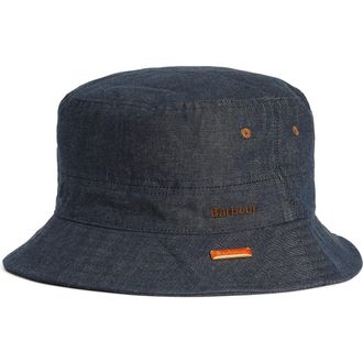 Barbour Transport Showerproof Denim Bucket Hat at Nordstrom, Size X-Large
