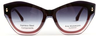 Ana Hickmann Sunglasses Clip AH6581G H02G 52