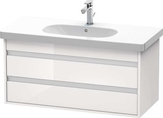 Duravit Duravit - Ketho M&oacute;dulo Mural 6648, 2 Cajones, 1000mm, Para C&oacute;digo