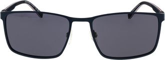 Tommy Hilfiger TO-1067519 Metal Rectangle Sunglasses - Blue