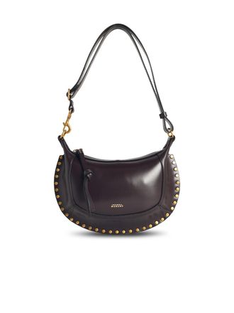 Isabel Marant Isabel Marant Oskan Moon Schokoladenbrauner Lear -Tasche