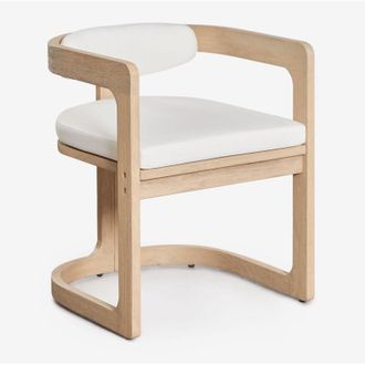 Sklum Pack De 2 Sillas De Comedor En Madera De Eucalipto Selira Sklum