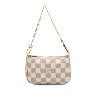 Louis Vuitton Mini Pochette Canvas Kettingtas