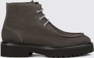 Doucal's Suede Chukka Boots with Lug Sole