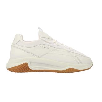 Lavair Heren Creator Premium Leren Trainers (Wit)